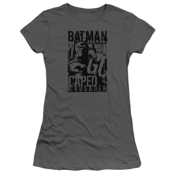 Batman Caped Crusader - Juniors T-Shirt Juniors T-Shirt Batman   
