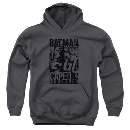 DC Batman Caped Crusader - Youth Hoodie Youth Hoodie (Ages 8-12) Batman   