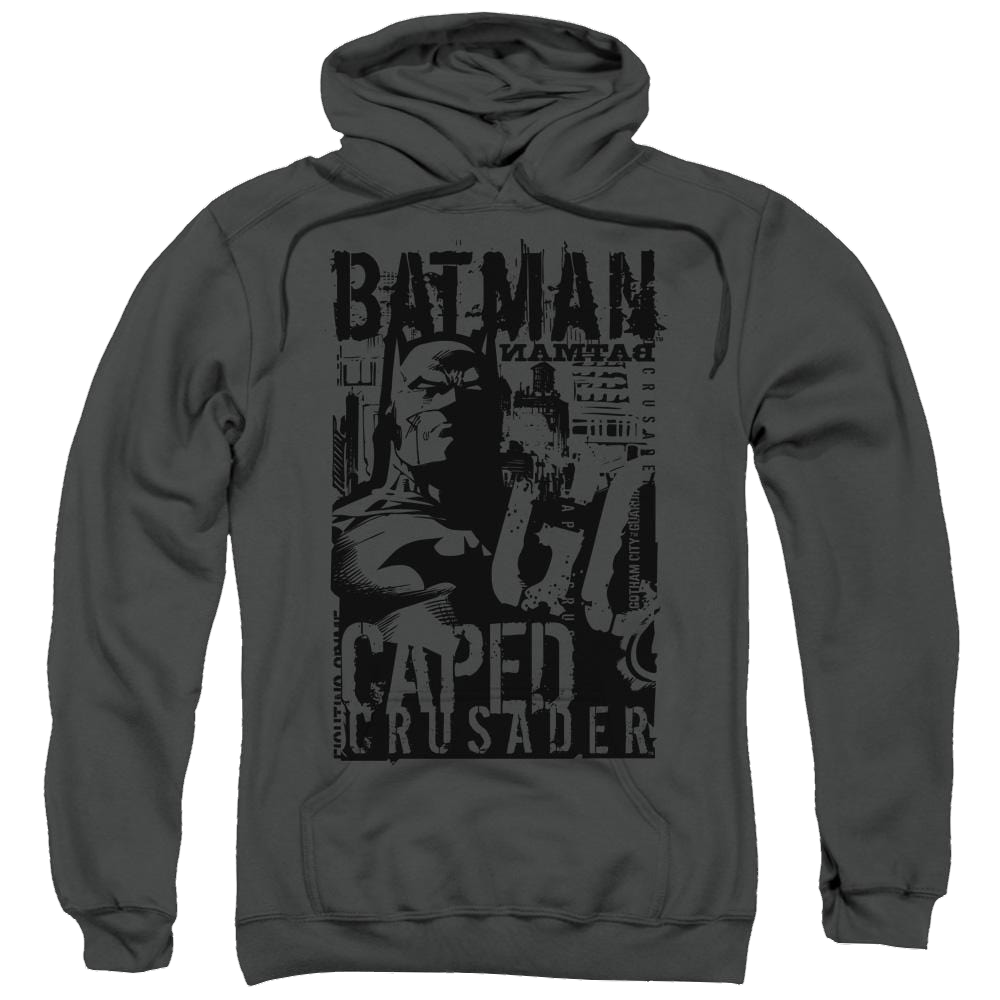 Batman Caped Crusader - Pullover Hoodie Pullover Hoodie Batman   