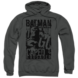 Batman Caped Crusader - Pullover Hoodie Pullover Hoodie Batman   