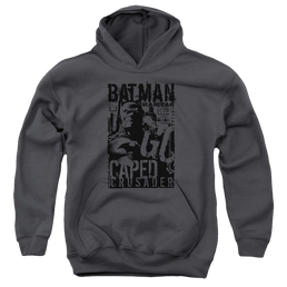 DC Batman Caped Crusader - Youth Hoodie Youth Hoodie (Ages 8-12) Batman   