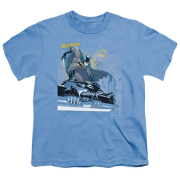 DC Batman Two Gotham Gargoyles - Youth T-Shirt Youth T-Shirt (Ages 8-12) Batman   