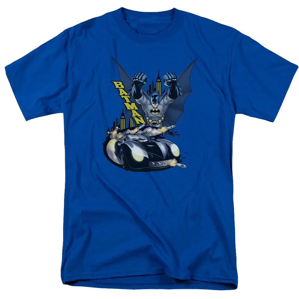 Batman By Air & By Land - Men's Regular Fit T-Shirt Men's Regular Fit T-Shirt Batman   