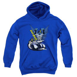 DC Batman By Air & By Land - Youth Hoodie Youth Hoodie (Ages 8-12) Batman   