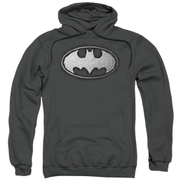 Batman Duct Tape Logo - Pullover Hoodie Pullover Hoodie Batman   