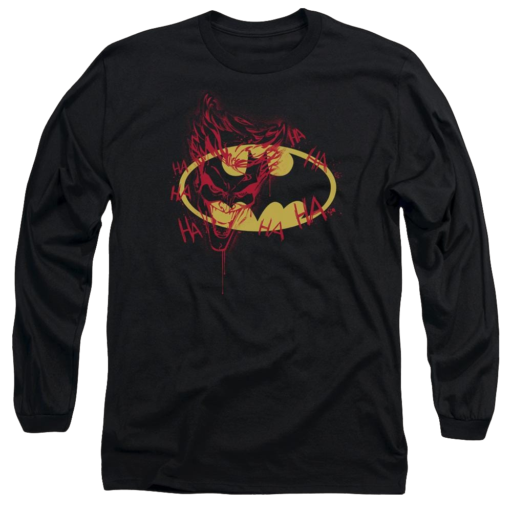 Batman Joker Graffiti - Men's Long Sleeve T-Shirt Men's Long Sleeve T-Shirt Batman   