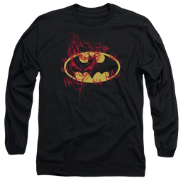 Batman Joker Graffiti - Men's Long Sleeve T-Shirt Men's Long Sleeve T-Shirt Batman   