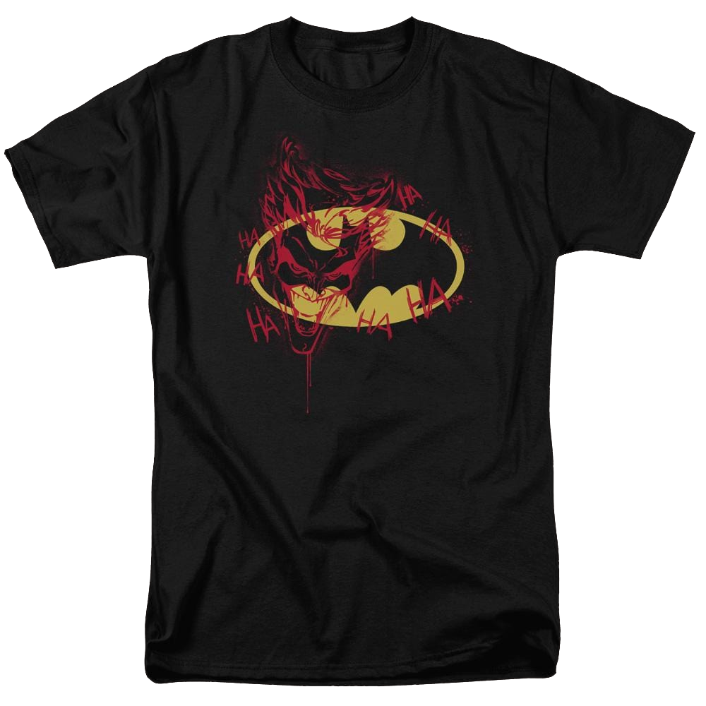 Batman Joker Graffiti - Men's Regular Fit T-Shirt Men's Regular Fit T-Shirt Batman   