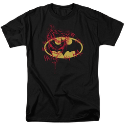 Batman Joker Graffiti - Men's Regular Fit T-Shirt Men's Regular Fit T-Shirt Batman   