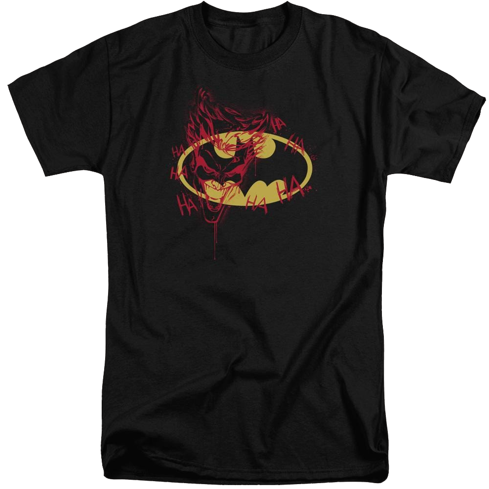 Batman Joker Graffiti - Men's Tall Fit T-Shirt Men's Tall Fit T-Shirt Batman   