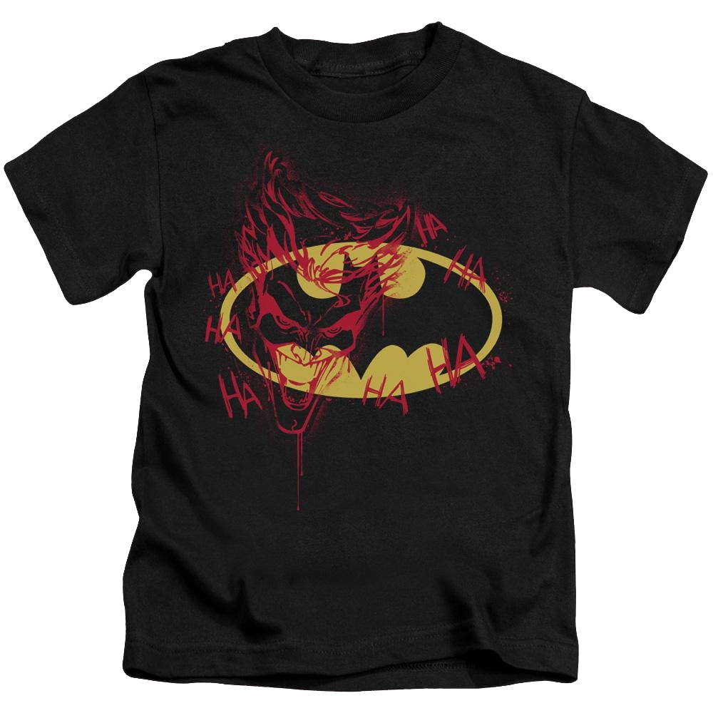 DC Batman Joker Graffiti - Kid's T-Shirt Kid's T-Shirt (Ages 4-7) Batman   