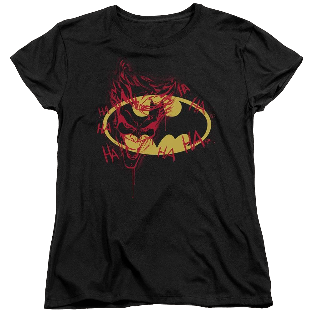 Batman Joker Graffiti - Women's T-Shirt Women's T-Shirt Batman   