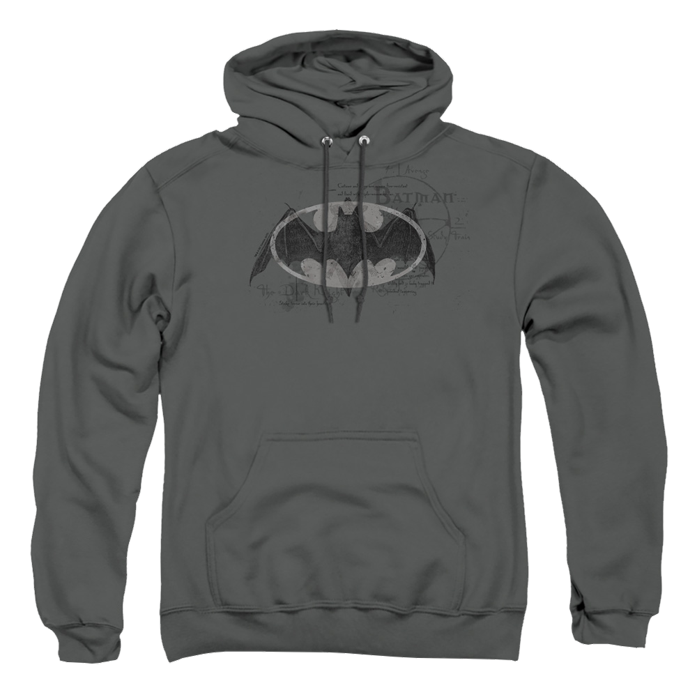 Batman Arcane Bat Logo - Pullover Hoodie Pullover Hoodie Batman   