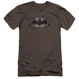 Batman Arcane Bat Logo - Men's Premium Slim Fit T-Shirt Men's Premium Slim Fit T-Shirt Batman   