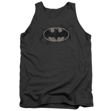 Batman Arcane Bat Logo Men's Tank Men's Tank Batman   