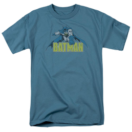 Batman Retro Distressed - Men's Regular Fit T-Shirt Men's Regular Fit T-Shirt Batman   