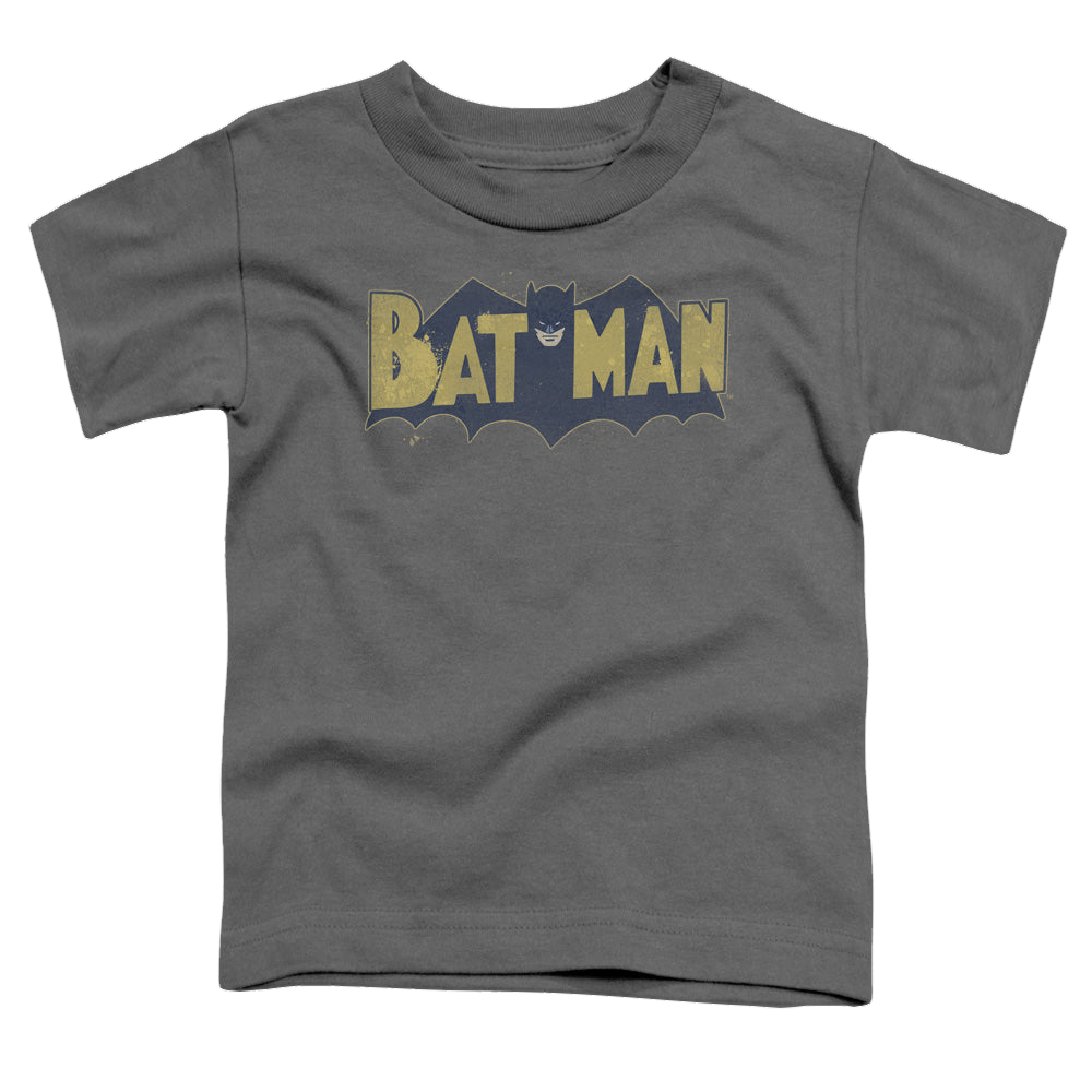 DC Batman Vintage Logo Splatter - Toddler T-Shirt Toddler T-Shirt Batman   