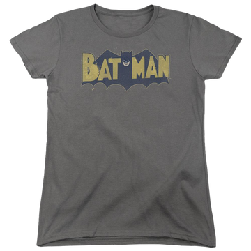 Batman Vintage Logo Splatter - Women's T-Shirt Women's T-Shirt Batman   