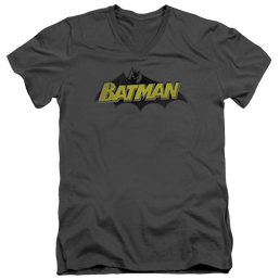 Batman Classic Comic Logo - Men's V-Neck T-Shirt Men's V-Neck T-Shirt Batman   