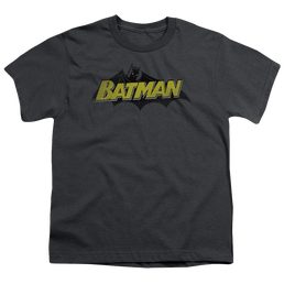 DC Batman Classic Comic Logo - Youth T-Shirt Youth T-Shirt (Ages 8-12) Batman   