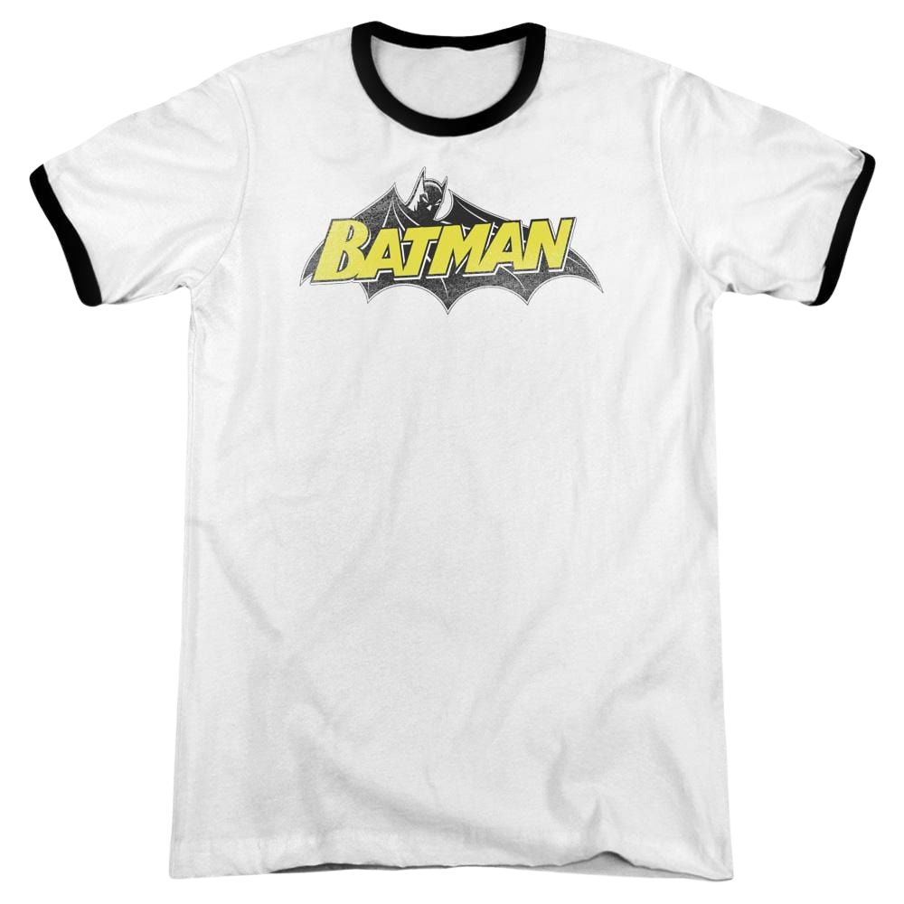 Batman Classic Logo - Men's Ringer T-Shirt Men's Ringer T-Shirt Batman   