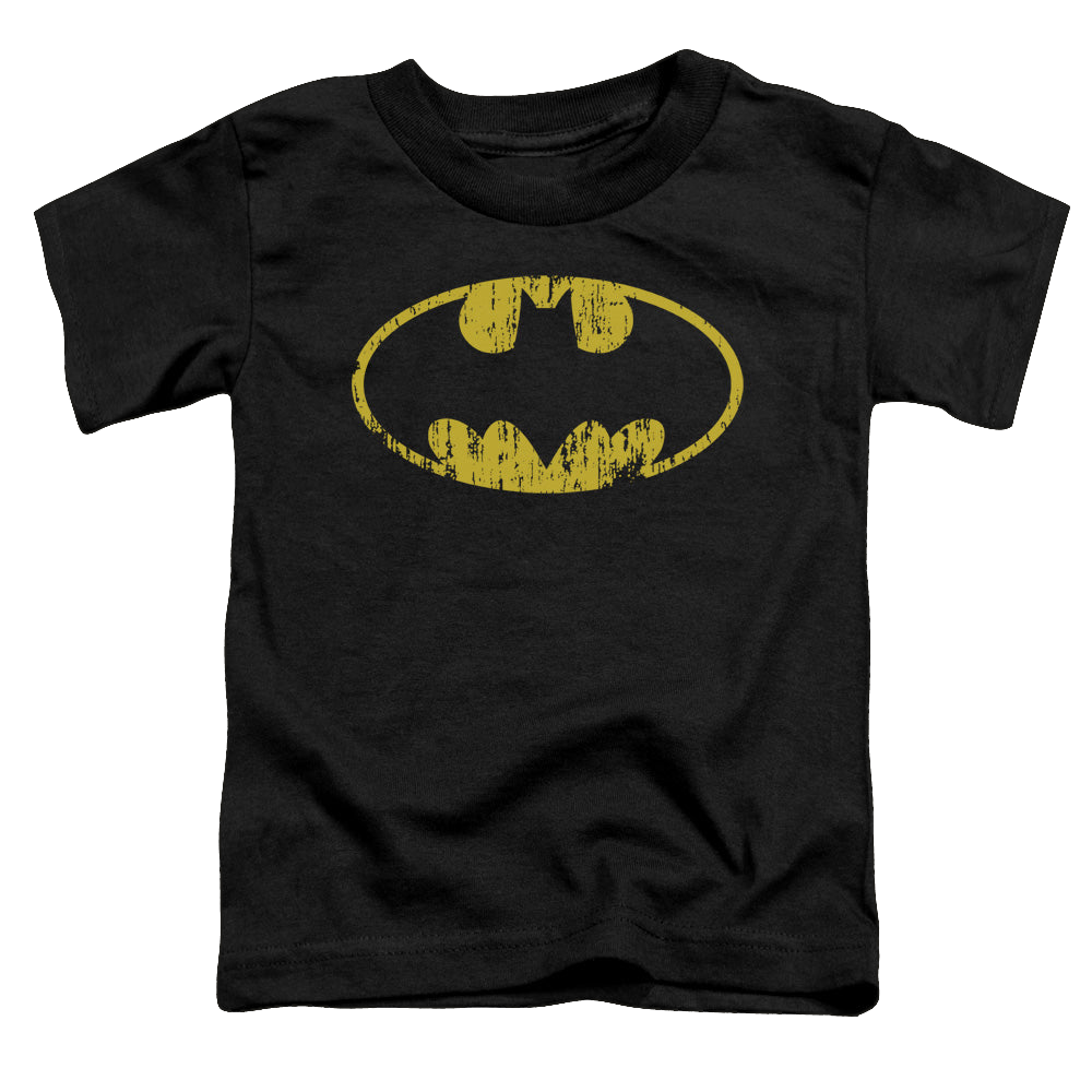 DC Batman Classic Logo Distressed - Toddler T-Shirt Toddler T-Shirt Batman   