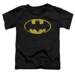 DC Batman Classic Logo Distressed - Toddler T-Shirt Toddler T-Shirt Batman   