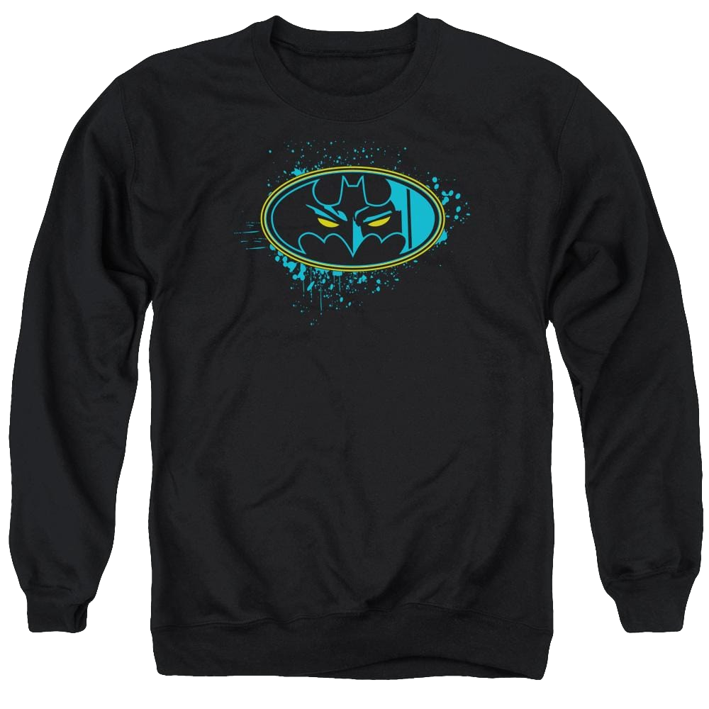 Batman Eyes In The Darkness - Men's Crewneck Sweatshirt Men's Crewneck Sweatshirt Batman   