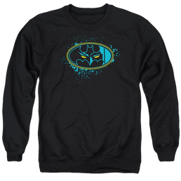 Batman Eyes In The Darkness - Men's Crewneck Sweatshirt Men's Crewneck Sweatshirt Batman   