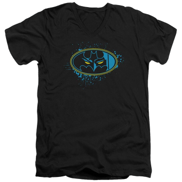 Batman Eyes In The Darkness - Men's V-Neck T-Shirt Men's V-Neck T-Shirt Batman   