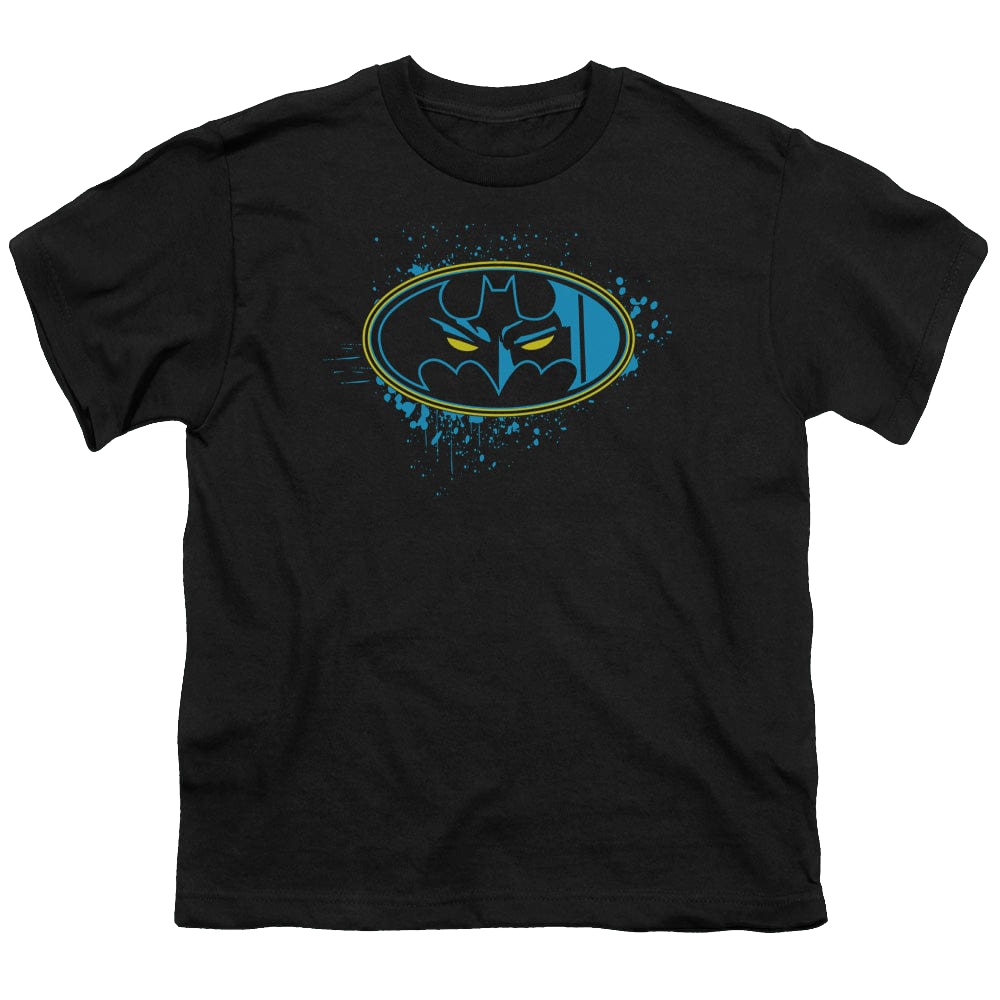 DC Batman Eyes In The Darkness - Youth T-Shirt Youth T-Shirt (Ages 8-12) Batman   