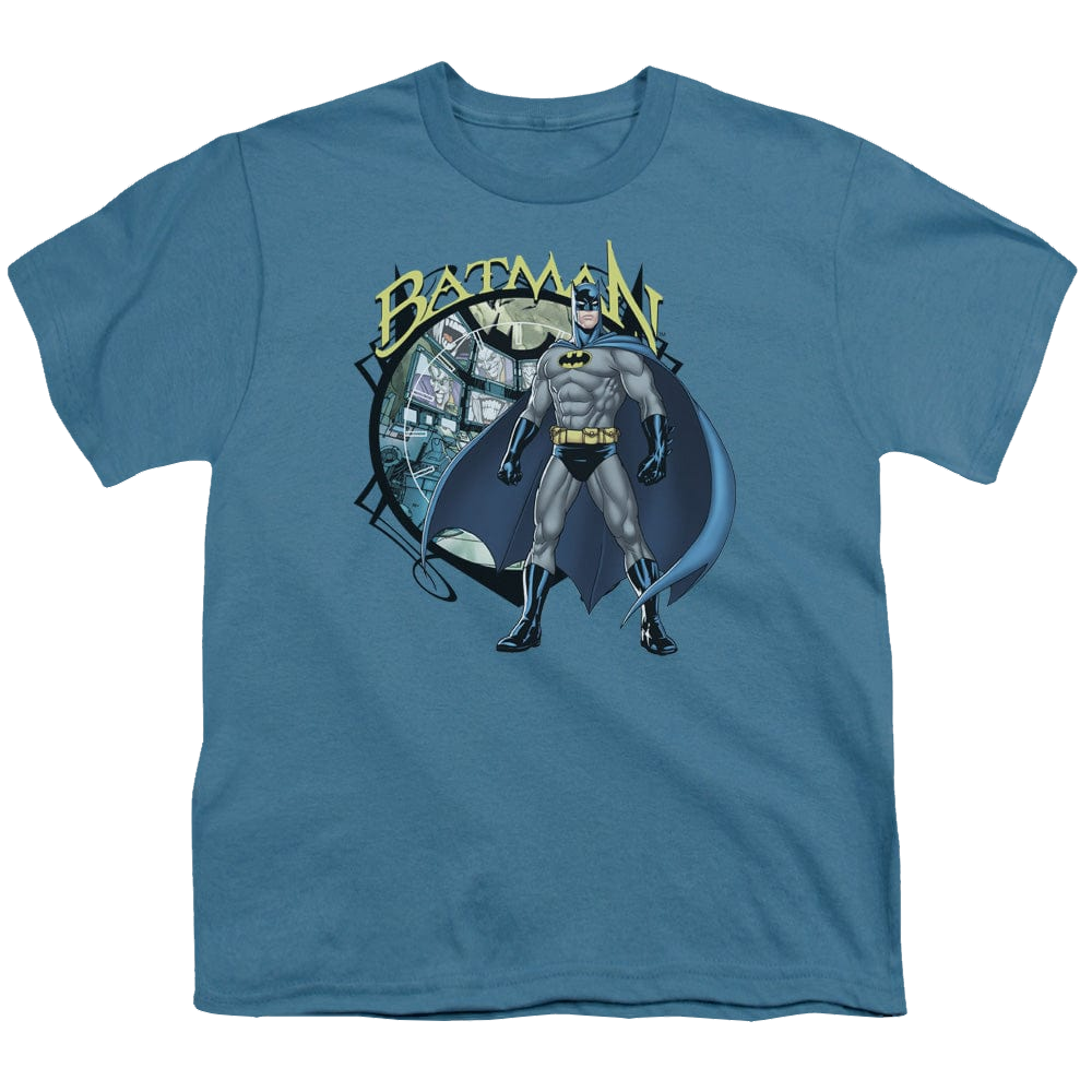 DC Batman Joker Case Files - Youth T-Shirt Youth T-Shirt (Ages 8-12) Batman   