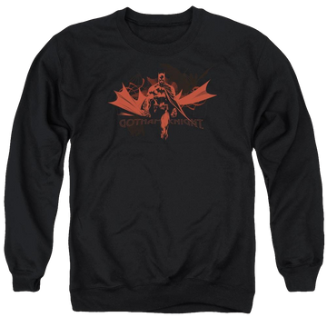 Batman Gotham Knight - Men's Crewneck Sweatshirt Men's Crewneck Sweatshirt Batman   