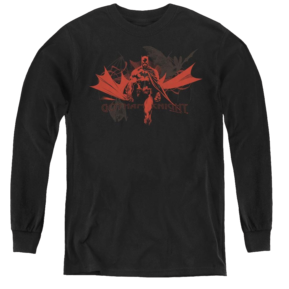 Dc Batman Gotham Knight - Youth Long Sleeve T-Shirt Youth Long Sleeve T-Shirt Batman   