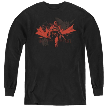 Dc Batman Gotham Knight - Youth Long Sleeve T-Shirt Youth Long Sleeve T-Shirt Batman   