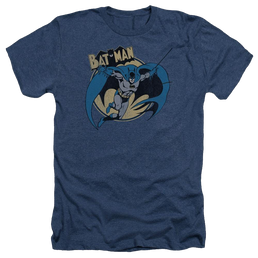 Batman Through The Night - Men's Heather T-Shirt Men's Heather T-Shirt Batman   