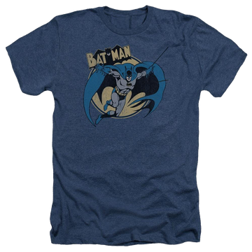 Batman Through The Night - Men's Heather T-Shirt Men's Heather T-Shirt Batman   