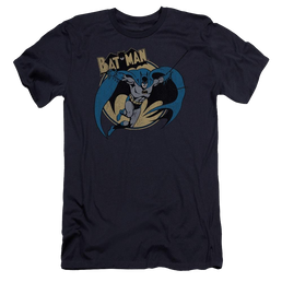 Batman Through The Night - Men's Premium Slim Fit T-Shirt Men's Premium Slim Fit T-Shirt Batman   