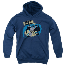 DC Batman Through The Night - Youth Hoodie Youth Hoodie (Ages 8-12) Batman   
