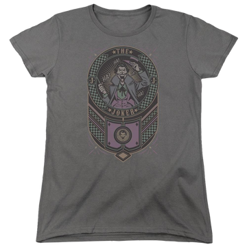 Batman Joker Checkered Sign - Women's T-Shirt Women's T-Shirt Joker   