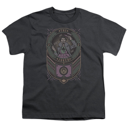 Joker, The Joker Checkered Sign - Youth T-Shirt Youth T-Shirt (Ages 8-12) Joker   