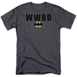 Batman Wwbd Logo - Men's Regular Fit T-Shirt Men's Regular Fit T-Shirt Batman   