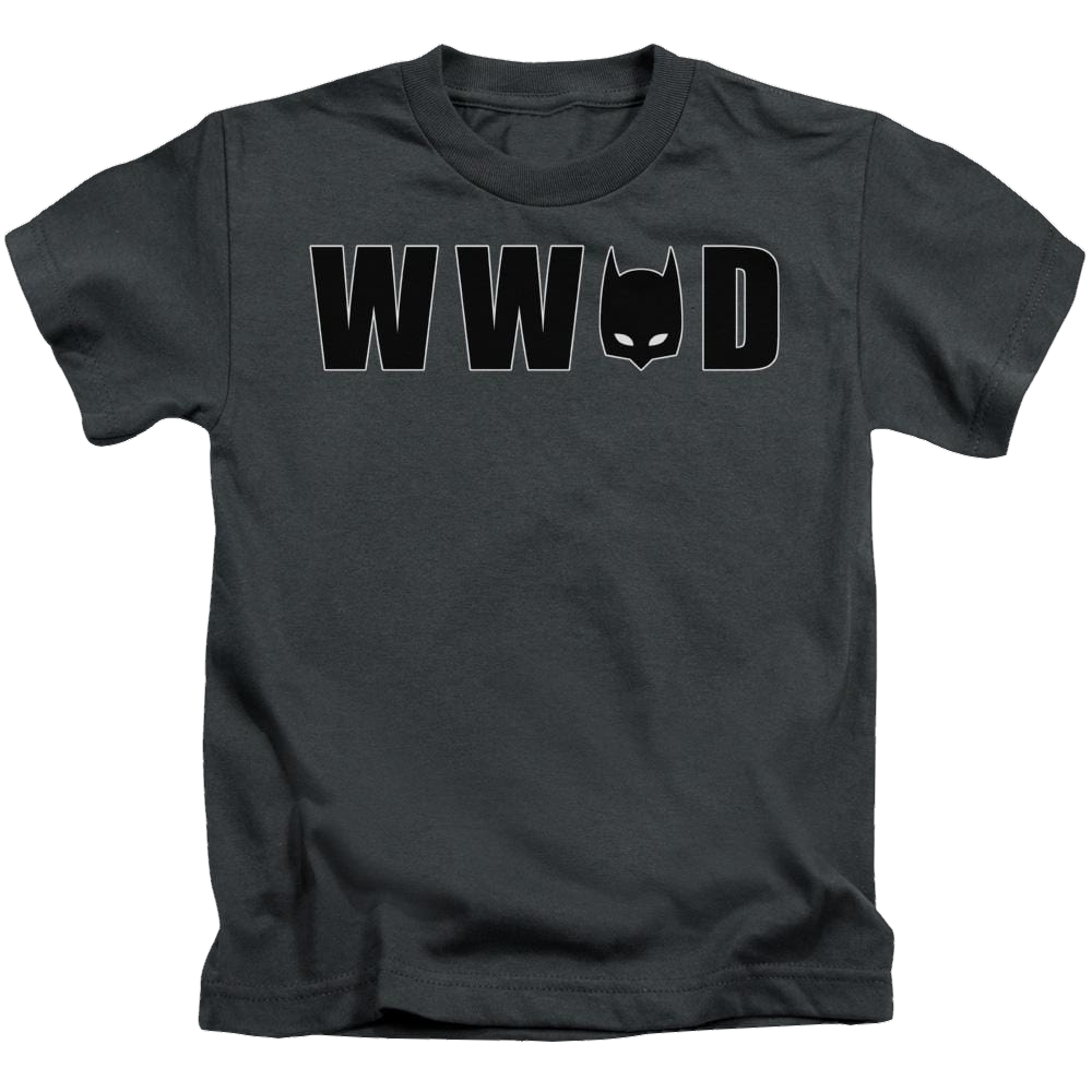 DC Batman Wwbd Mask - Kid's T-Shirt Kid's T-Shirt (Ages 4-7) Batman   