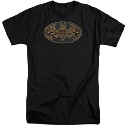 Batman Aztec Bat Logo - Men's Tall Fit T-Shirt Men's Tall Fit T-Shirt Batman   
