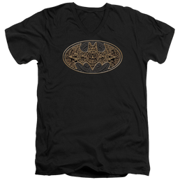 Batman Aztec Bat Logo - Men's V-Neck T-Shirt Men's V-Neck T-Shirt Batman   