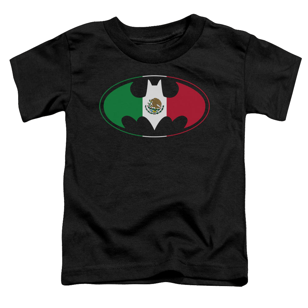 DC Batman Mexican Flag Shield - Toddler T-Shirt Toddler T-Shirt Batman   