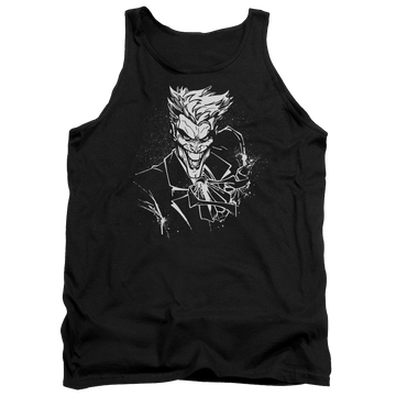 Batman Jokers Splatter Smile Men's Tank Men's Tank Joker   