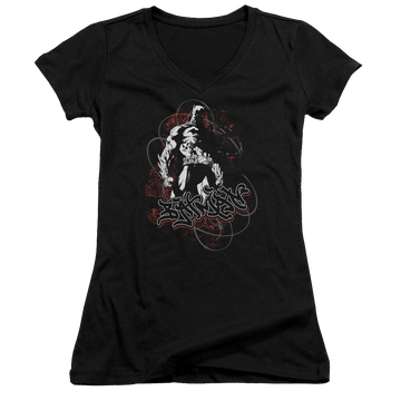 Batman Urban Gotham - Juniors V-Neck T-Shirt Juniors V-Neck T-Shirt Batman   