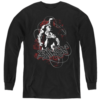 Dc Batman Urban Gotham - Youth Long Sleeve T-Shirt Youth Long Sleeve T-Shirt Batman   