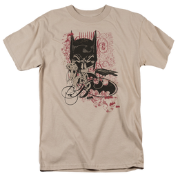 Dc Batman Heroic To The Bone - Men's Regular Fit T-Shirt Men's Regular Fit T-Shirt Batman   